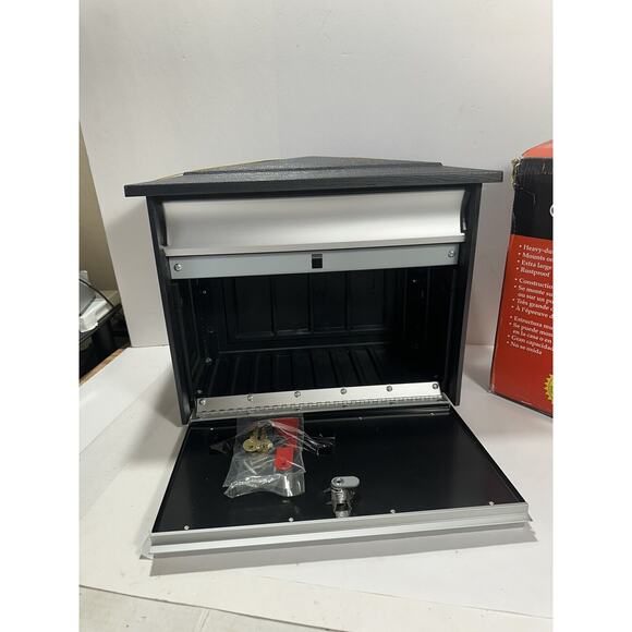 Gibraltar Mailsafe Lockable Security Wall Mount Mailbox MSK00000 W Key NEW - Picture 3 of 13